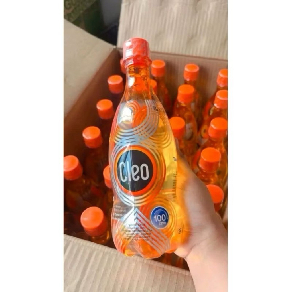 Air Minum Oksigen CLEO 100 PPM / CLEO OXYGEN 24 BOTOL