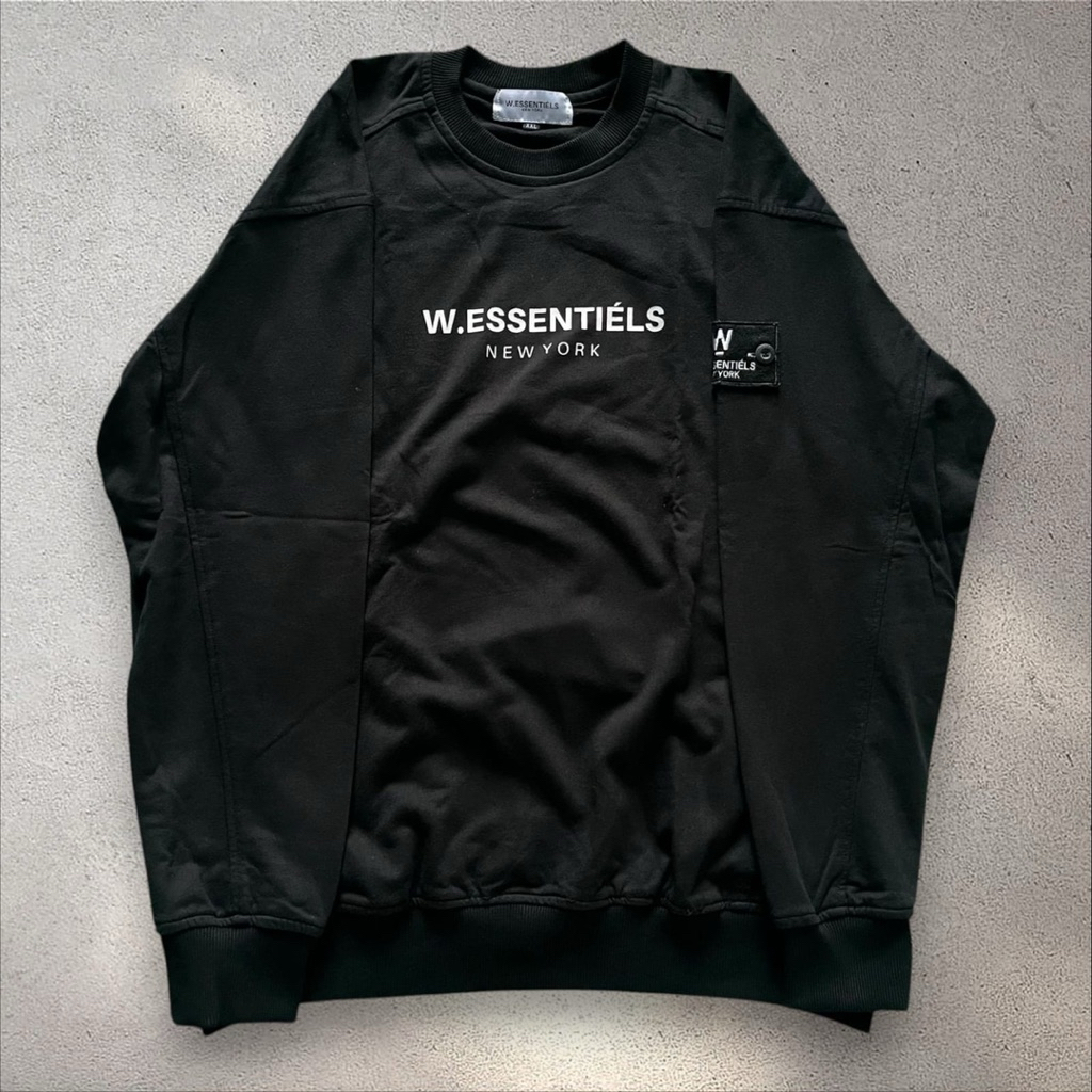 CREWNECK W.ESSENTELS SECOND