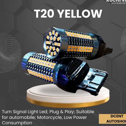 Bohlam Mobil - Bohlam T20 Yellow - Lampu T20 Yellow - Lampu Sein Depan Mobil - Bohlam Lampu Mobil - 