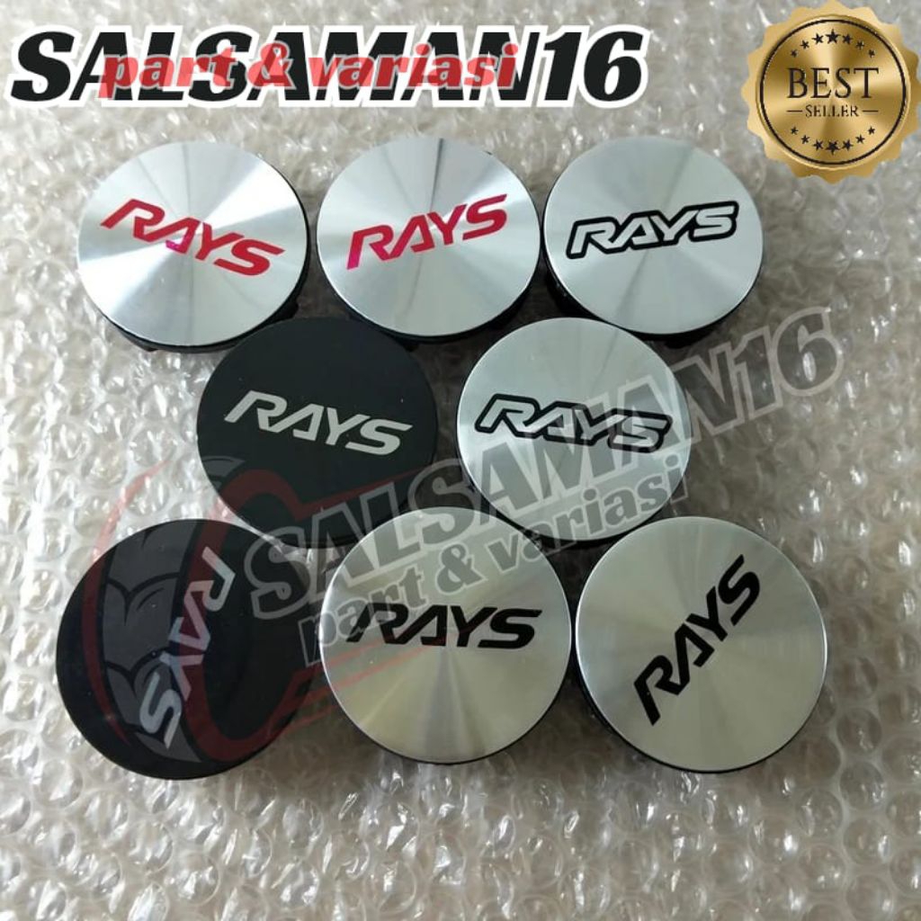 dop roda dop velg variasi Rays diameter 6cm