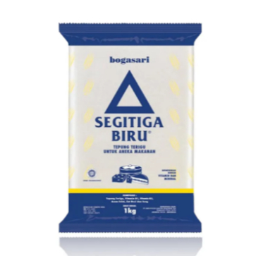 TEPUNG SEGITIGA BIRU 1KG / TEPUNG TERIGU SEGITIGA BIRU 1KG