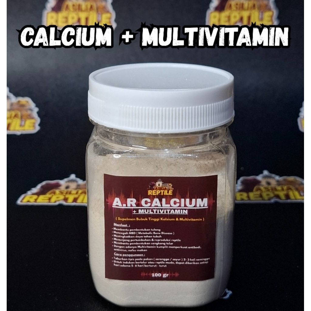 A.R Calcium + Multivitamin | Kalsium Leopard Gecko