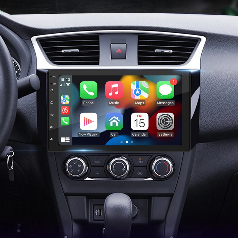 Android 10 Head Unit Mobil 7 Inci 2 Din Universal GPS Radio Stereo Multimedia Player Audio-Video