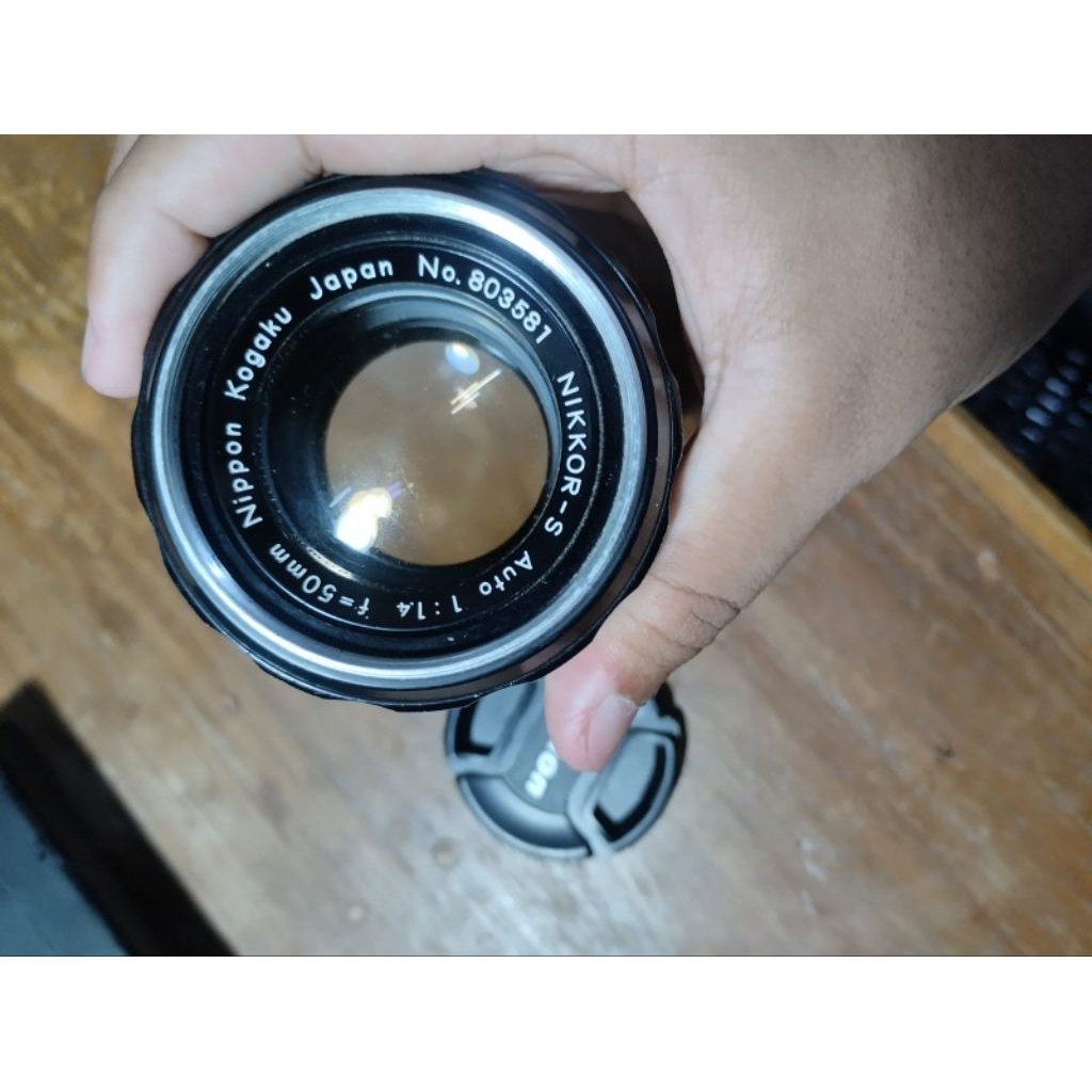 Lensa Manual Nikon Kogaku 50mm f1.4 second
