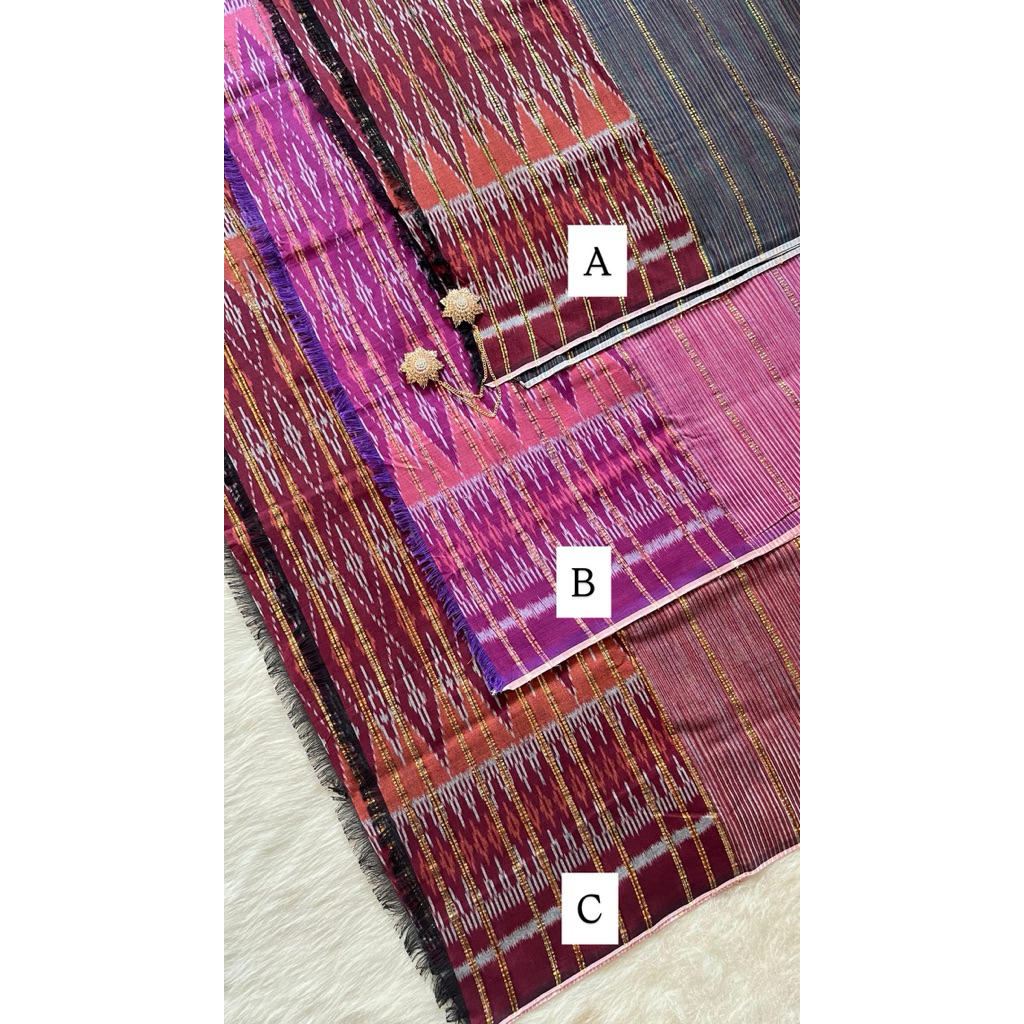 candrikaetnik / endek tumpal cepuk