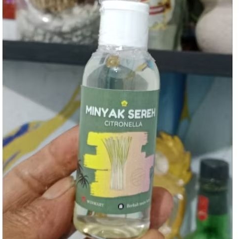 minyak atsiri sereh wangi / citronella 100% biang murni