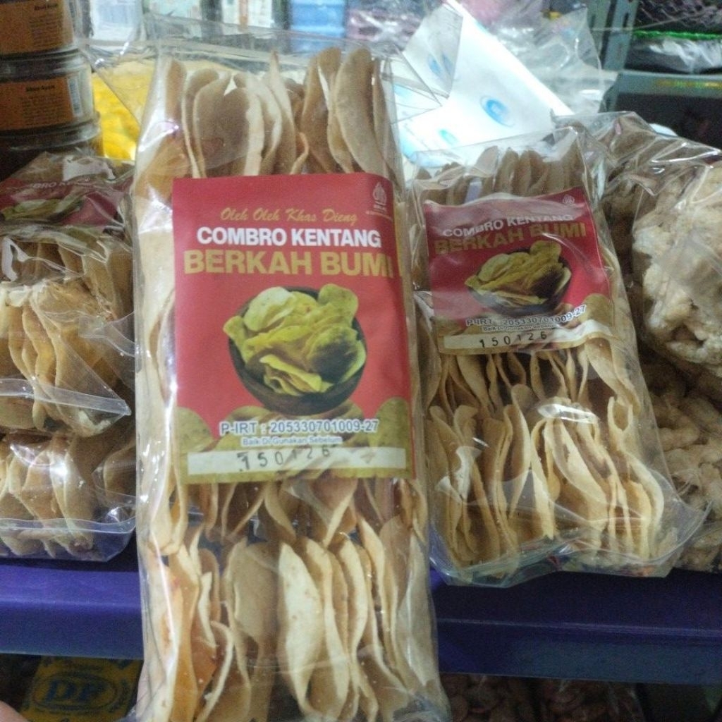 Combro kentang khas Dieng