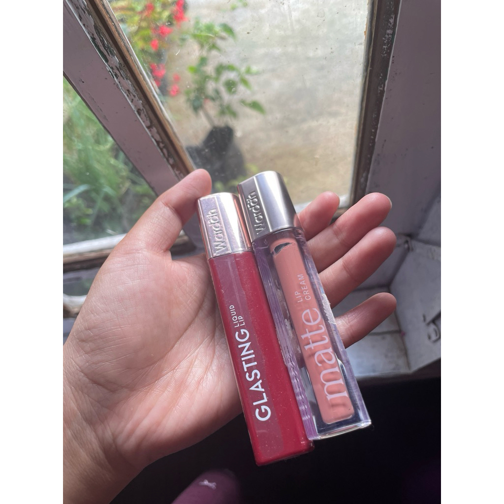 WARDAH GLASTING & LIP CREAM | LIP OMBRE