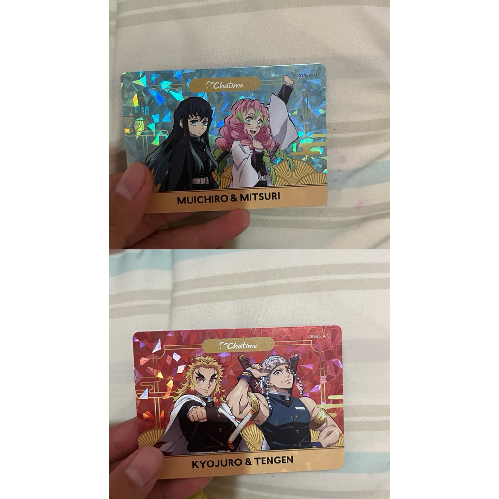 kartu chatime demon slayer