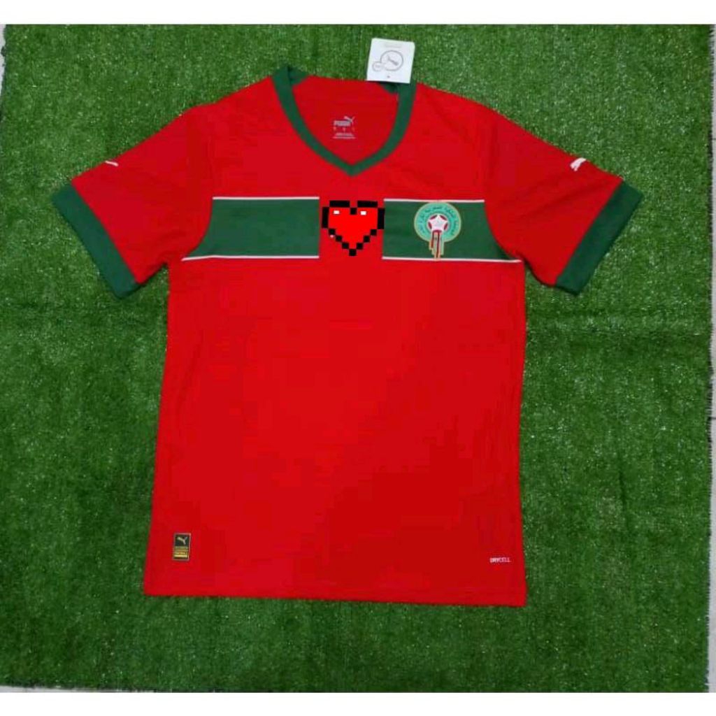Jersey Maroko home 2022 grad original