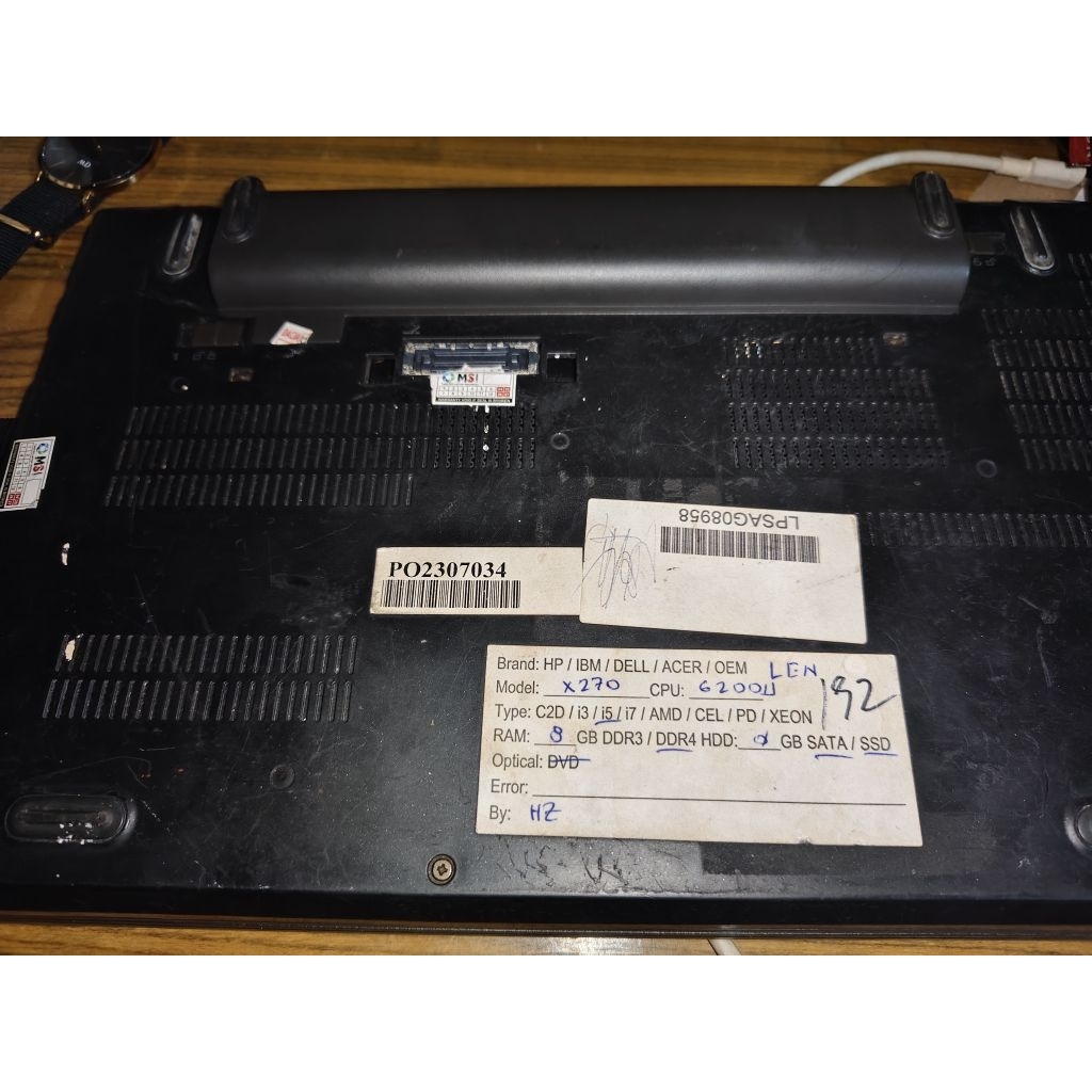 Lenovo Thinkpad X270 second