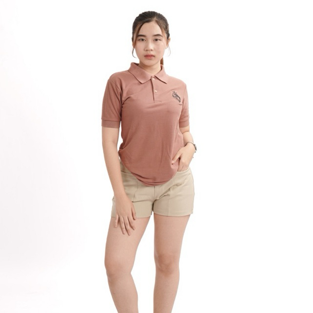Polo Shirt Pria/Wanita Warna Beby Pink Casual - Katun Pique Lembut & Stylish