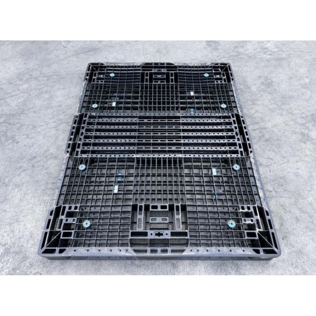 palet plastik uk 110x140x10 dobel jaring