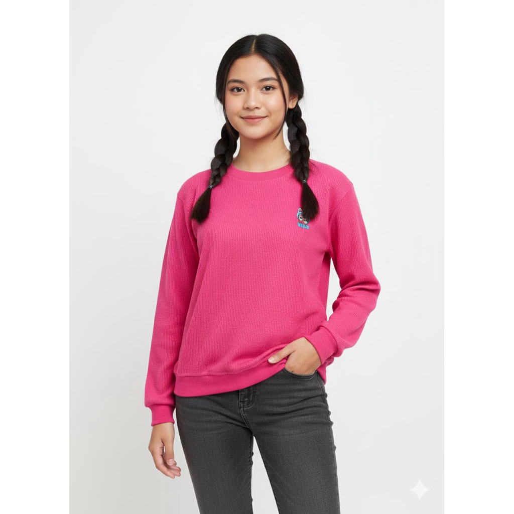 Kaos sweater Wanita Lengan Panjang Korean Style