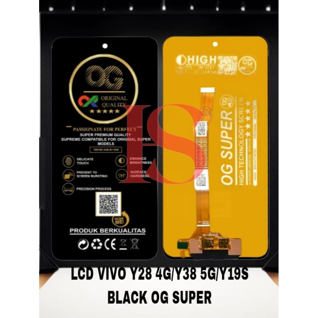 LCD VIVO Y28 4G FULLSET TOUCH SCREEN LCD VIVO Y28 4G/Y38 5G/Y19S LCD ORIGINAL