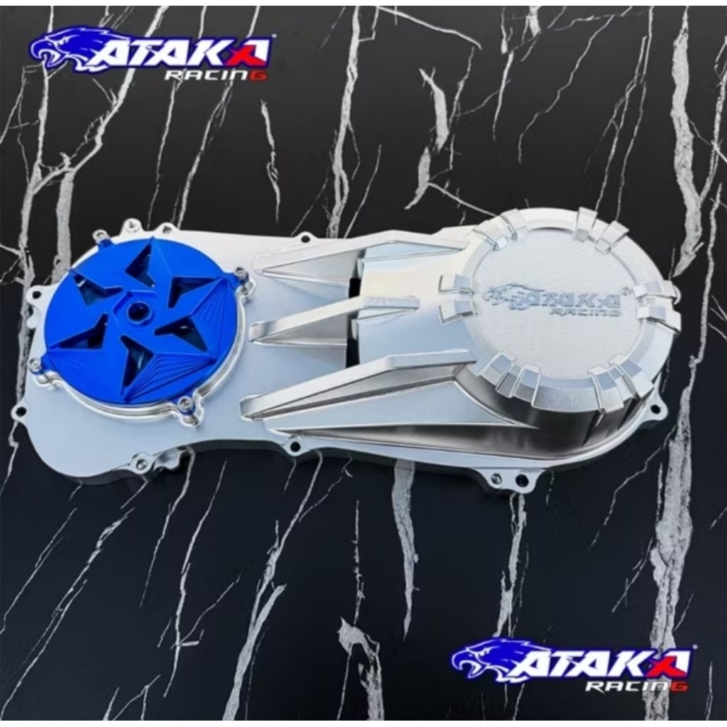 Bak cover cvt cnc billet nmax new,aerox new ataka racing.