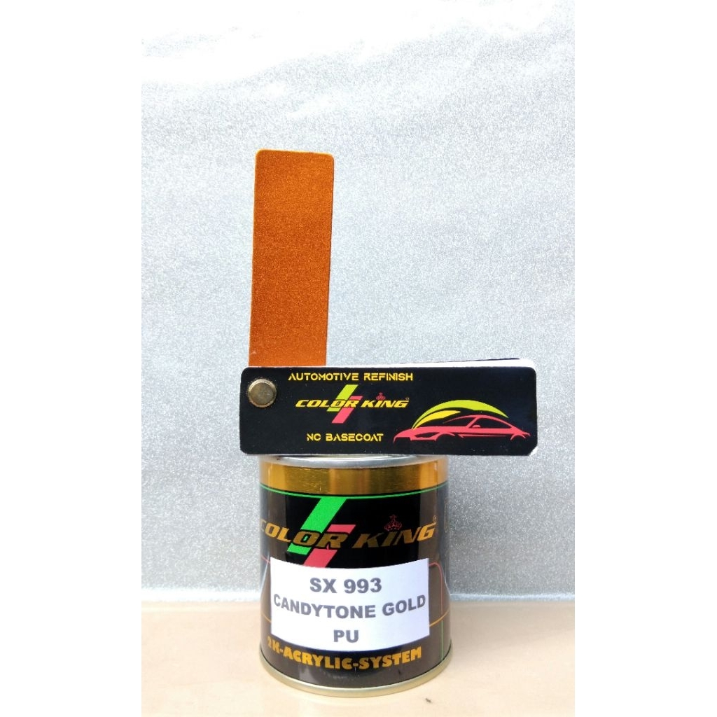 Cat candy tone PU/cat candy tone warna gold emas 1/4ltr