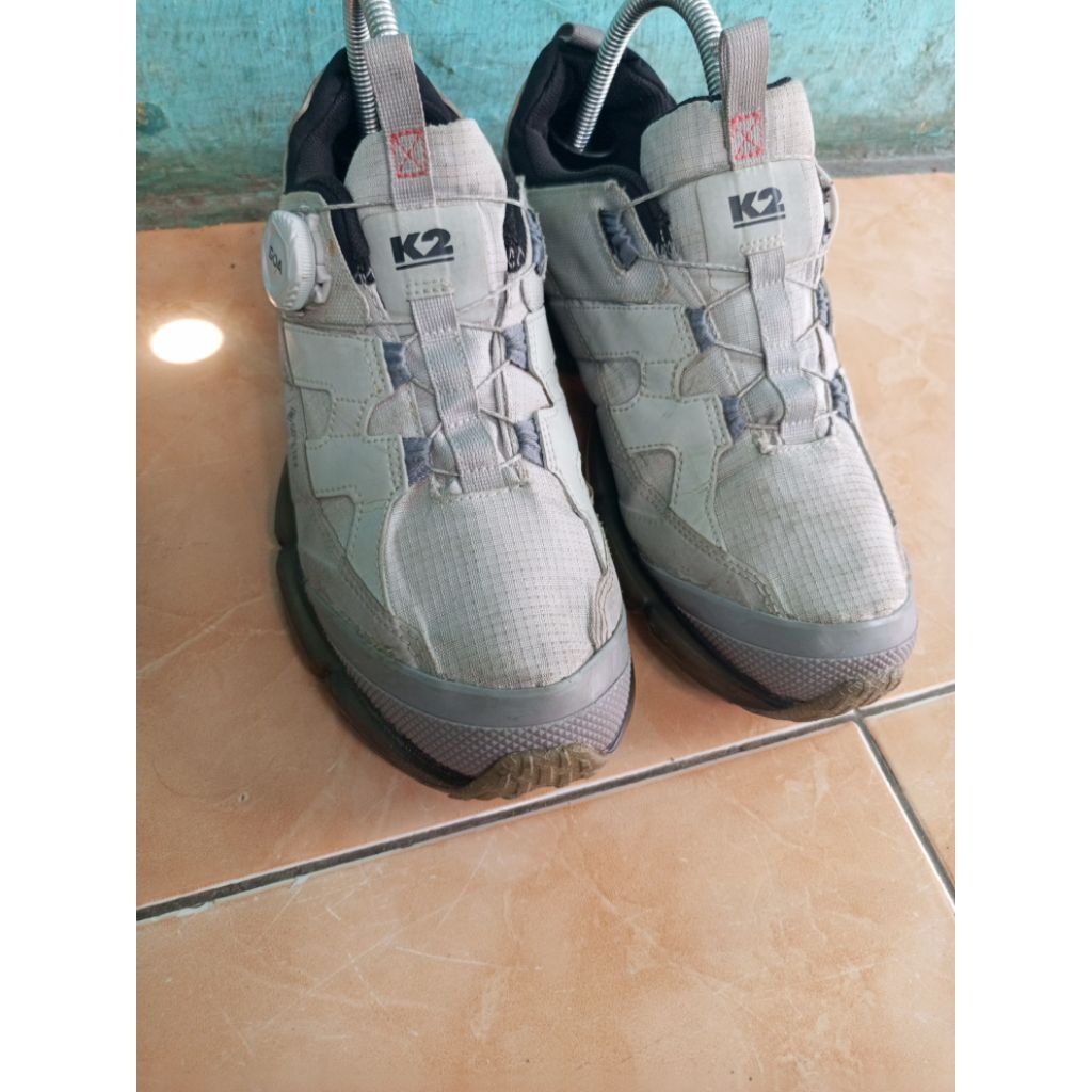 sepatu seconds k2 Goretex Flyhike Low Light Bone Hiking FUS23G23 EUR: 42