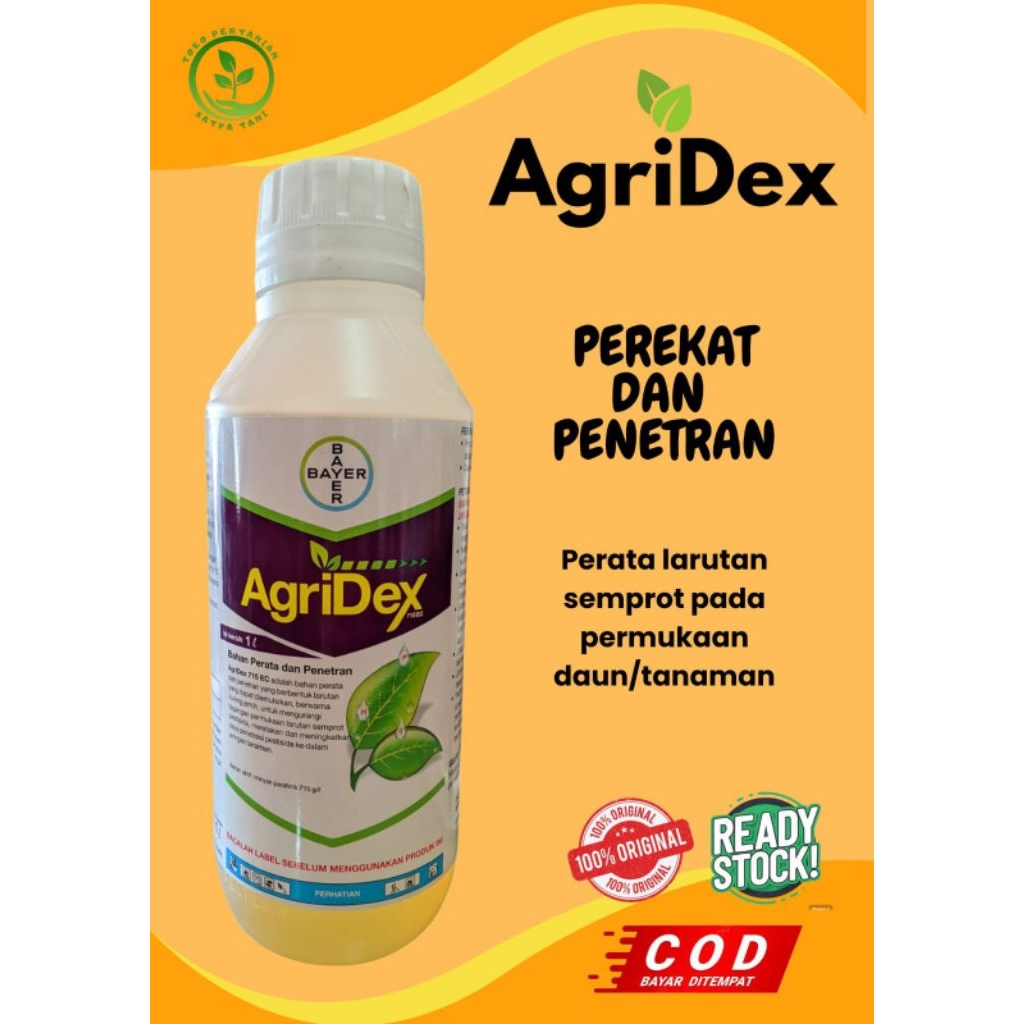 Perekat Perata & Penetran - Agridex 1 Liter  Bayer 715EC