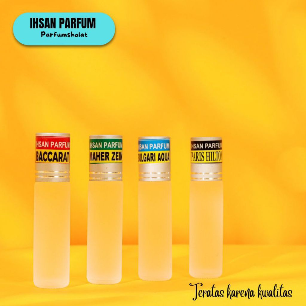 PARFUM SHOLAT IHSAN PARFUM WANGI AWEET DAN TAHAN LAMA /10ML/