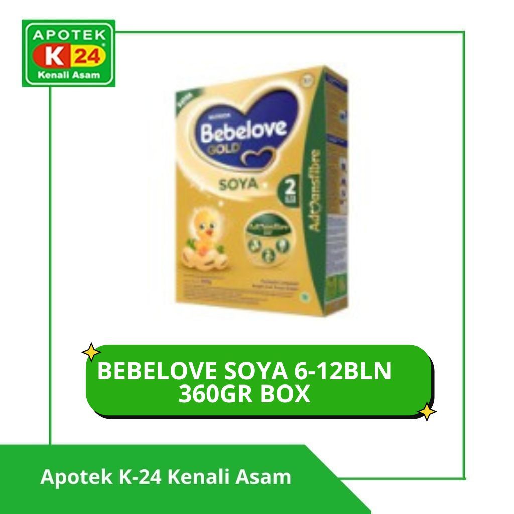 BEBELOVE GOLD SOYA 6-12 BULAN 360 GR