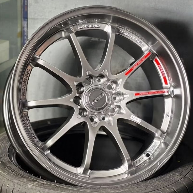 velg racing ring 18 VOLKRAYS CE28 SL R18 velg mobil Innova reborn Almaz Xpander Destinator hrv crv c