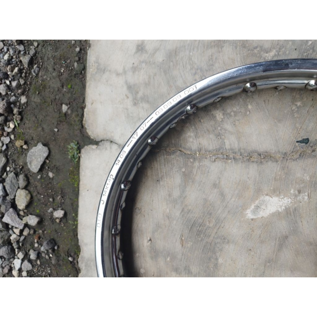 Velg did mio depan original