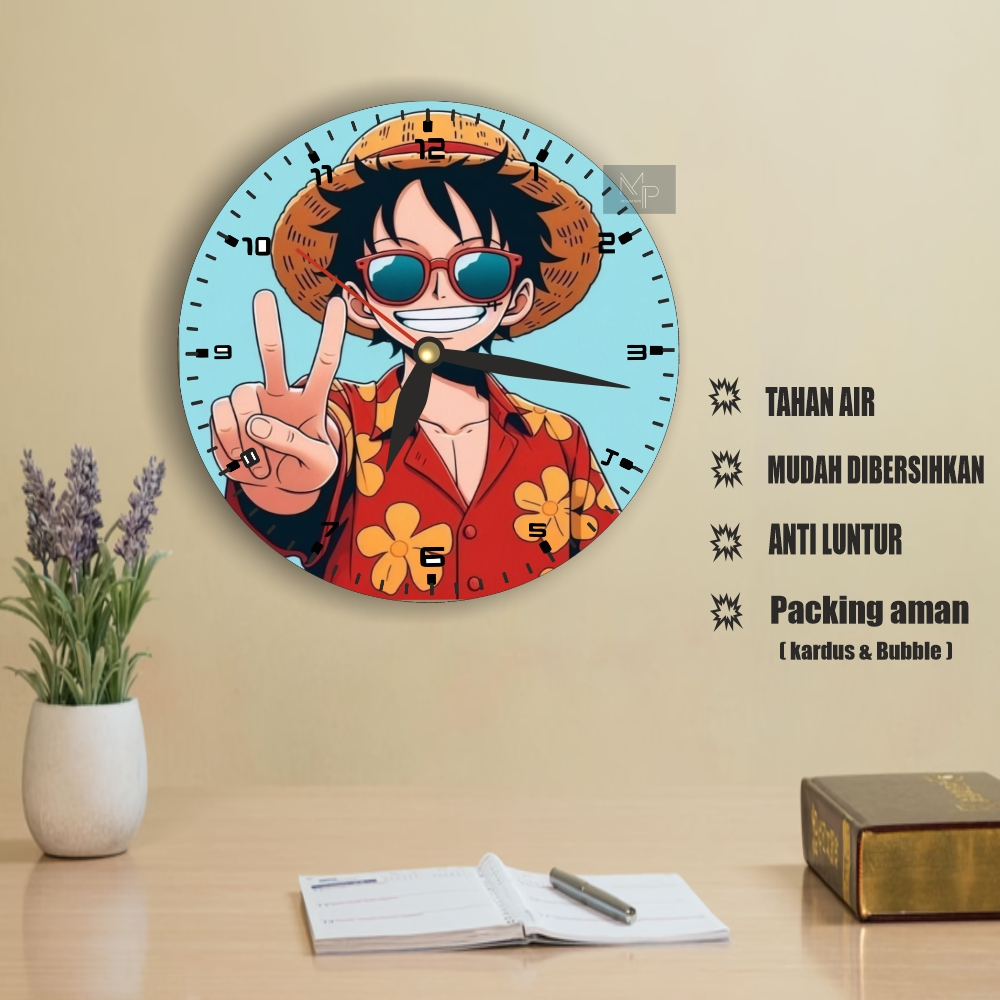 Jam Dinding Anime Onepiece
