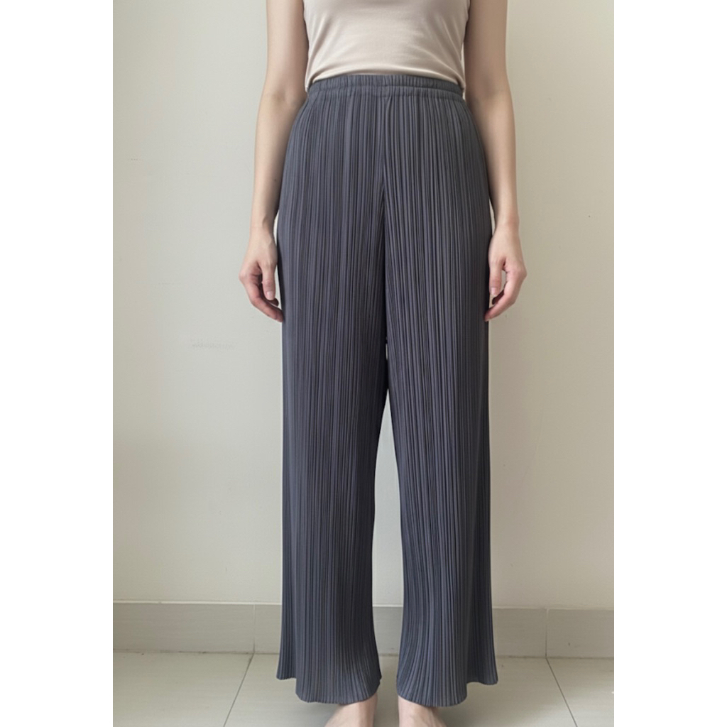 Issey Miyake Pleats Pleats Pants in grey