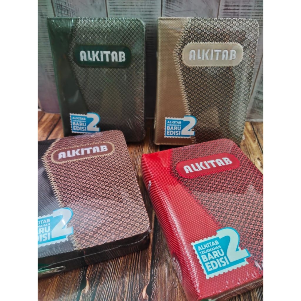 034 TI NS KUBIK - ALKITAB BERSAMPUL KAIN MOTIF UK. KECIL