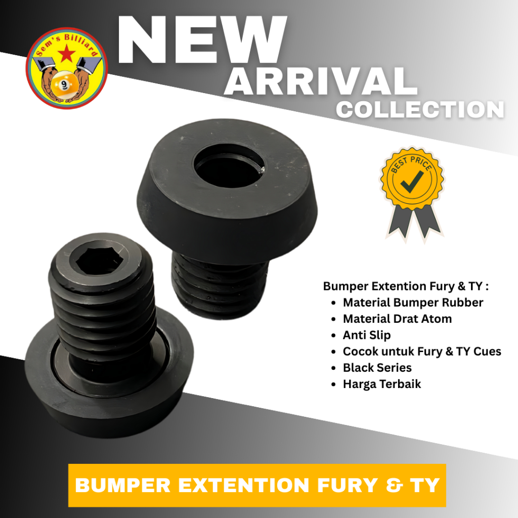 Bumper Ekstension Fury - Bumper Extension Fury - Billiard - billiar