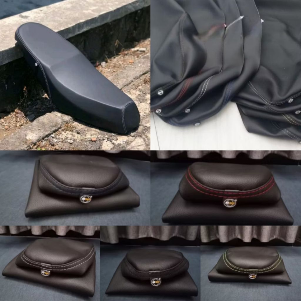 KULIT JOK MOTOR SUPRA/JUPITER/VEGA/ MBTECH CAMARO _ kulit jok all motor bebek