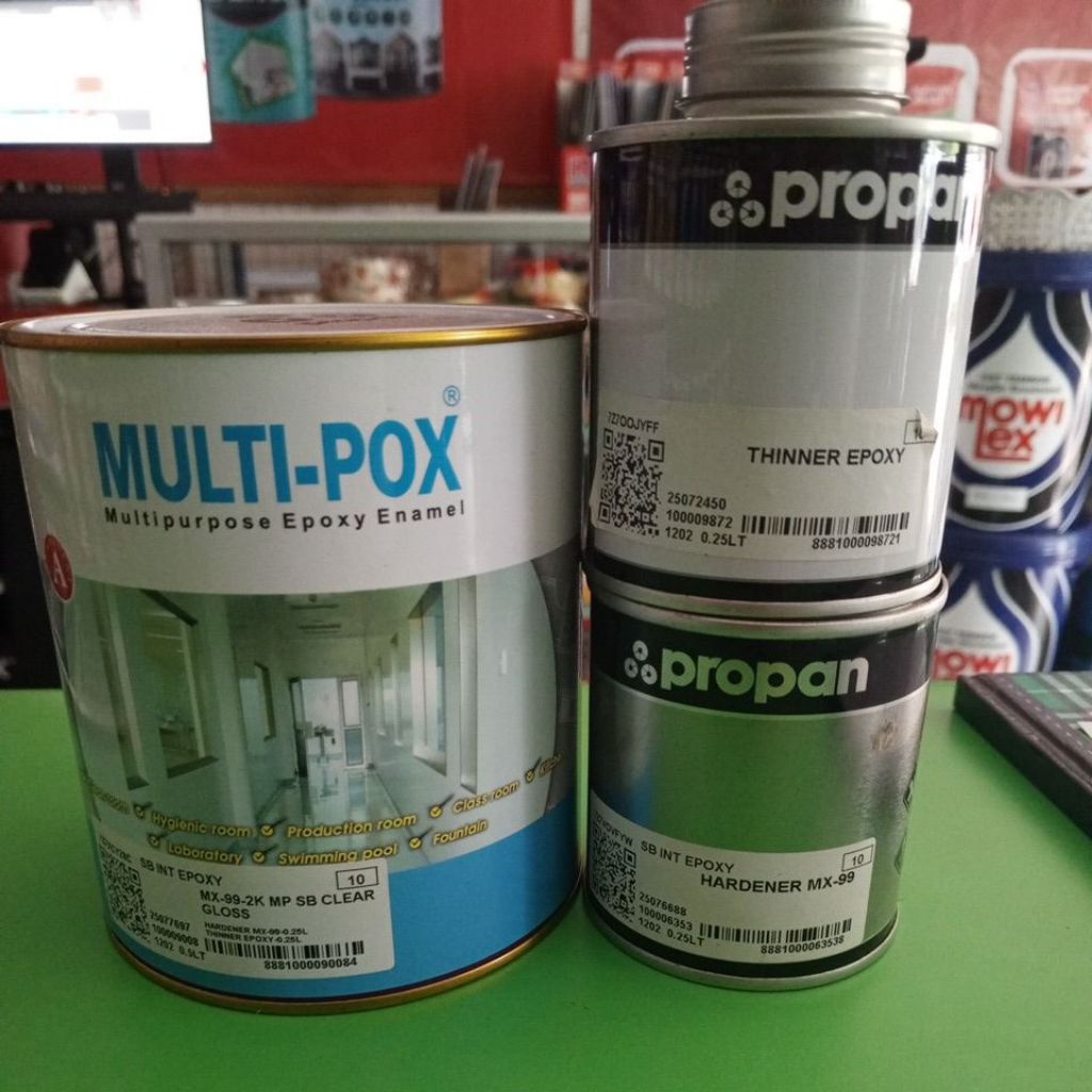 Multipox fx99 cat lantai/keramik propan