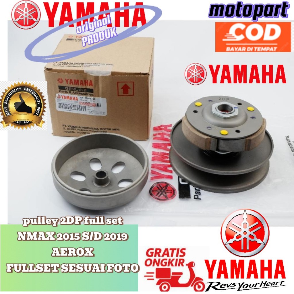 Pulley nmax Old Puli Nmax old Pulley Nmax lama Puli Nmax old original 2DP-E7661-00