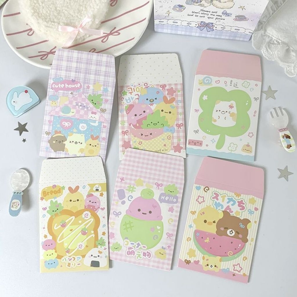 [baca deskripsi] amplop motif lucu amplop packing photocard kemasan photocard