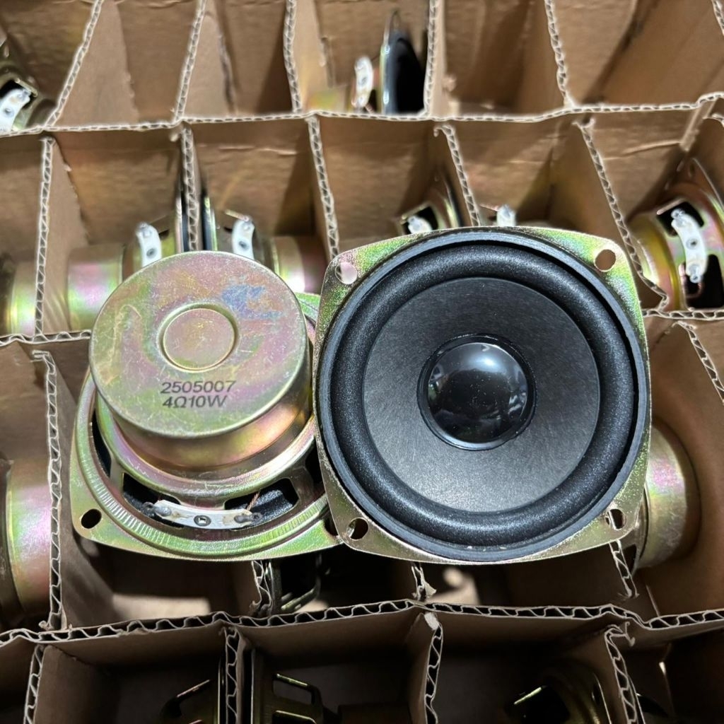 SPEAKER MINI 3 INCH 10 WATT MAGNET TUTUP SPEAKER 3 INCH 4 OHM 10 WATT BASS SPIKER SPEKER WOOFER