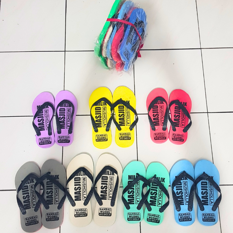 Grosir Sandal Wudhu Masjid 5 Pasang