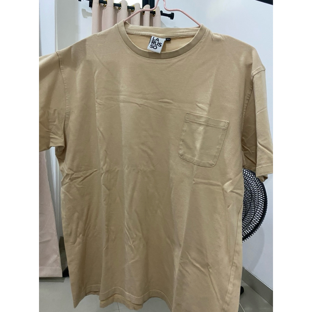 preloved - Kaos Larusso Polos Coklat Kantong