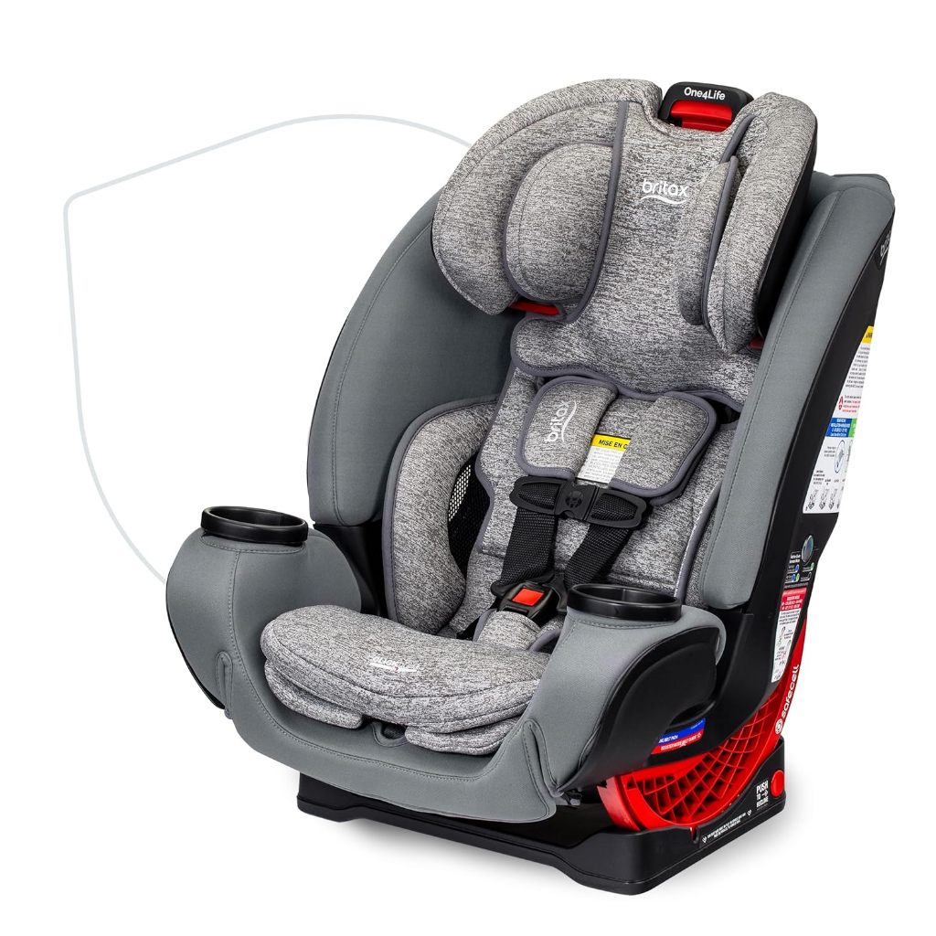 Britax One4Life Convertible Car Seat, 10 Years of Use from 5 to 120 Pounds, Converts.