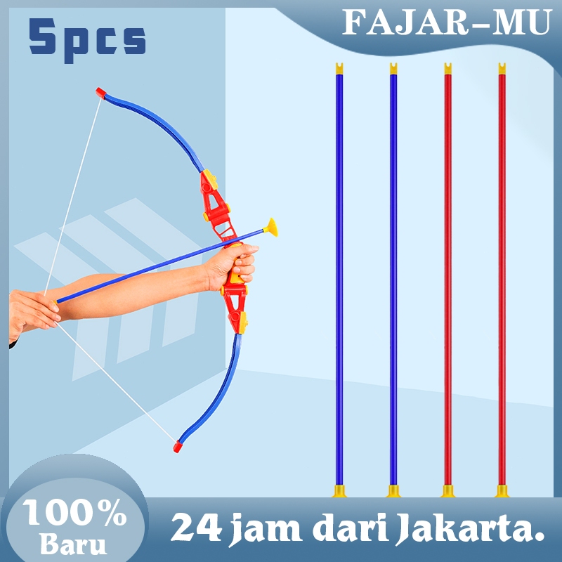 5pcs Panah Pengisap Adsorpsi Kuat / Anak Panah Karet Anak / Sucker Panah