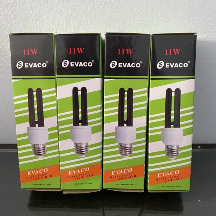 Evaco Lampu Money Detector 11W Ultra Violet