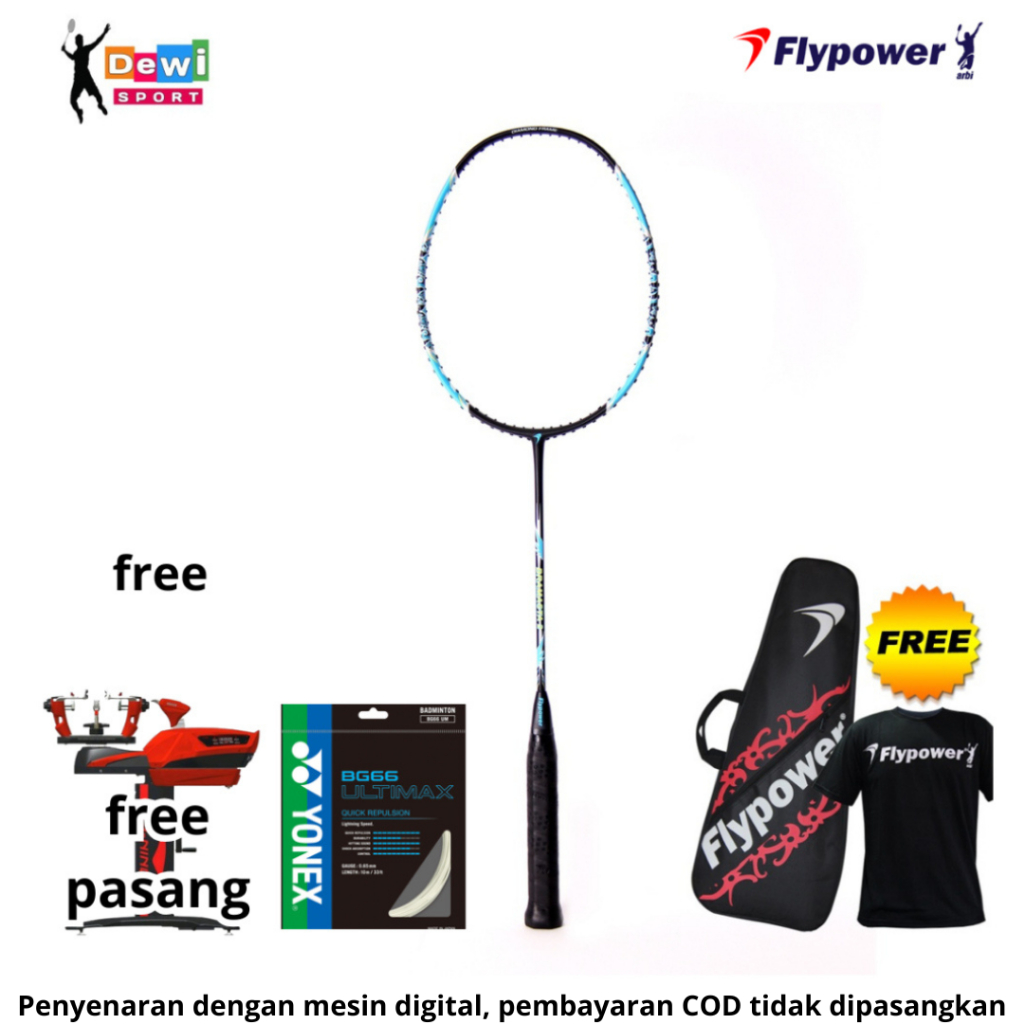 RAKET BADMINTON FLYPOWER BRAMASTA 2 ORIGINAL
