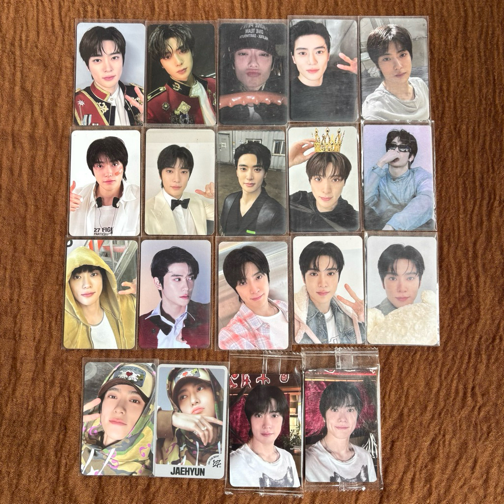 [READY STOCK] PHOTOCARD JAEHYUN MELET 2 BADDIES SOLO ALBUM J WALK FACT CHECK BE THERE FOR ME BLUE TO