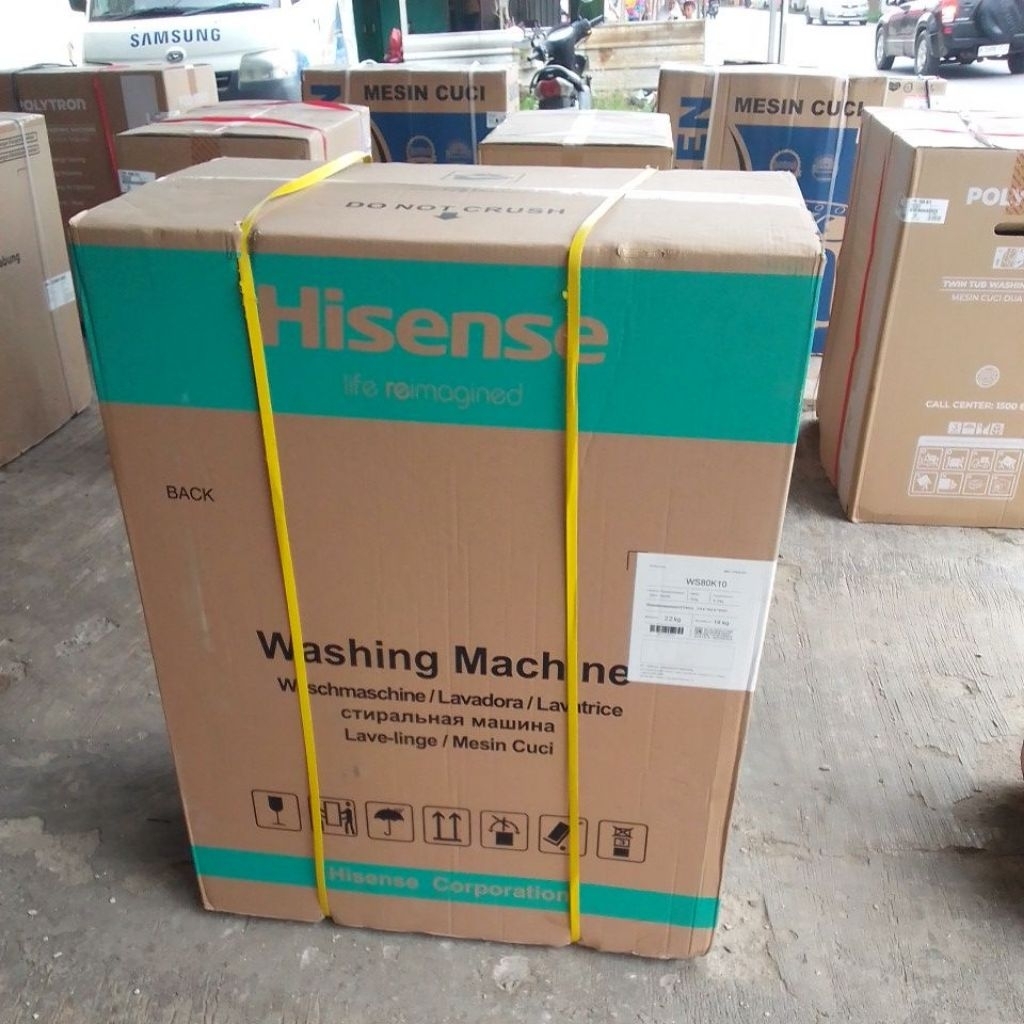 mesin cuci HISENSE DUA