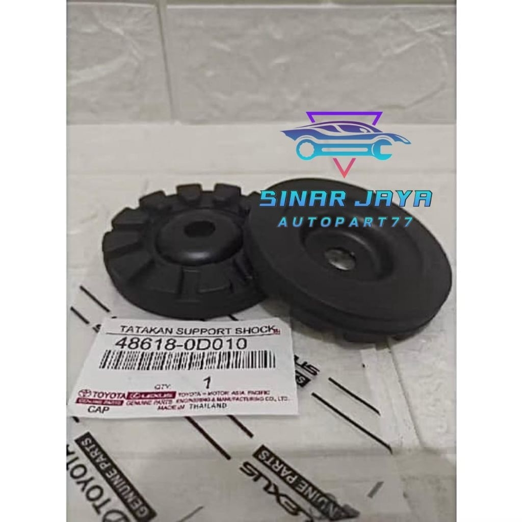 KARET TATAKAN SUPPORT SHOCK DEPAN ATAS TOYOTA VIOS GEN 2 YARIS LIMO GEN 2