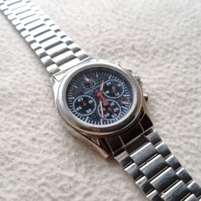 Jam tangan Hello Kitty Chronograph Second Bekas