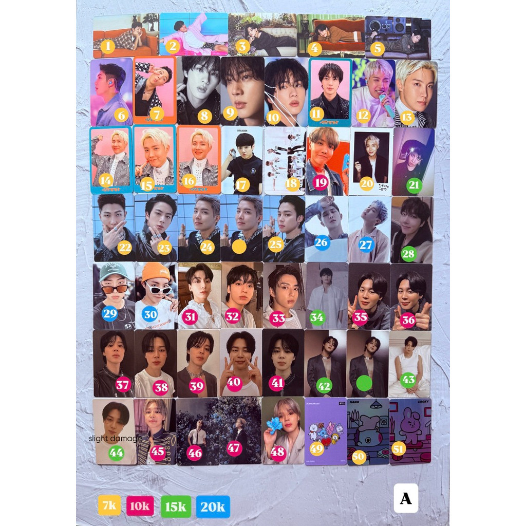 [PROMO CUCI GUDANG] Sharing BTS Album Pc Photocard Posca Poster POB RM JIN SUGA JHOPE JIMIN V JK Ind