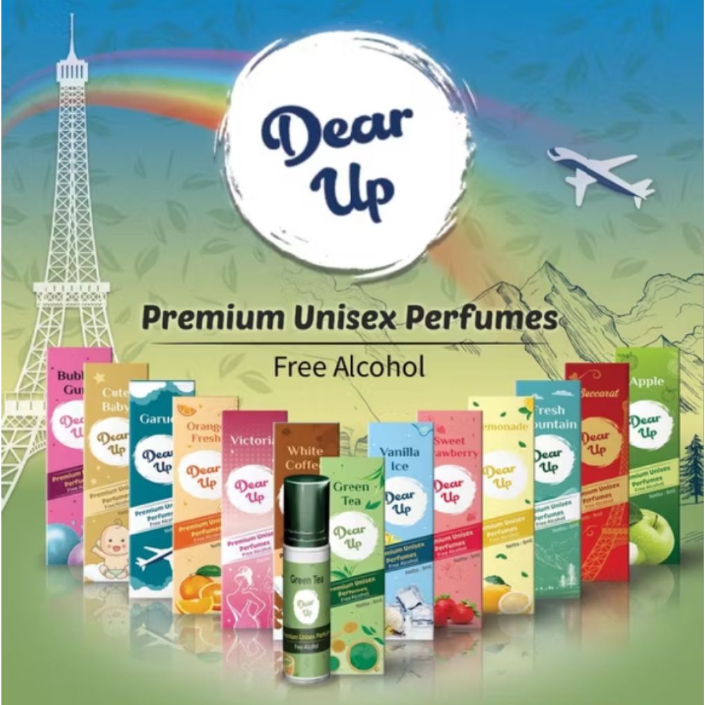 DEAR UP 6ml Parfum Non-Alkohol || Dear up roll-on perfume | Parfum Non-Alkohol 6ml