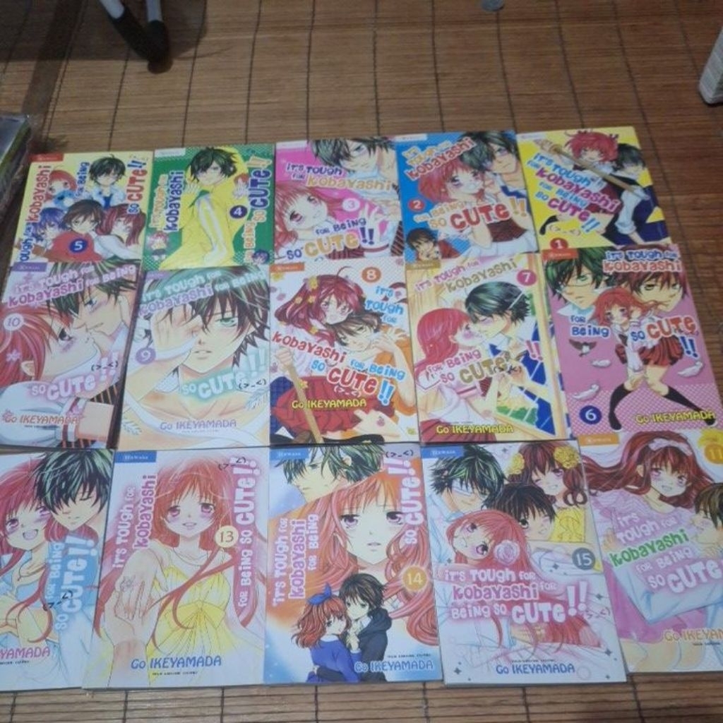 Komik It's Tough for Kobayashi For Being So Cute by Go Ikeyamada vol 1-15 (TAMAT) Fullset - Bonus Ko