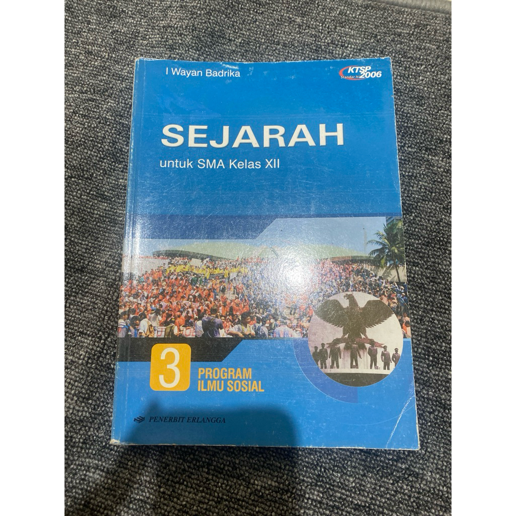 Sejarah untuk sma kelas xii Erlangga ktsp 2006